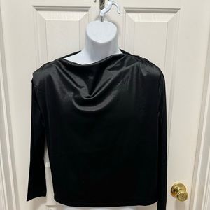 Drop shoulder blouse